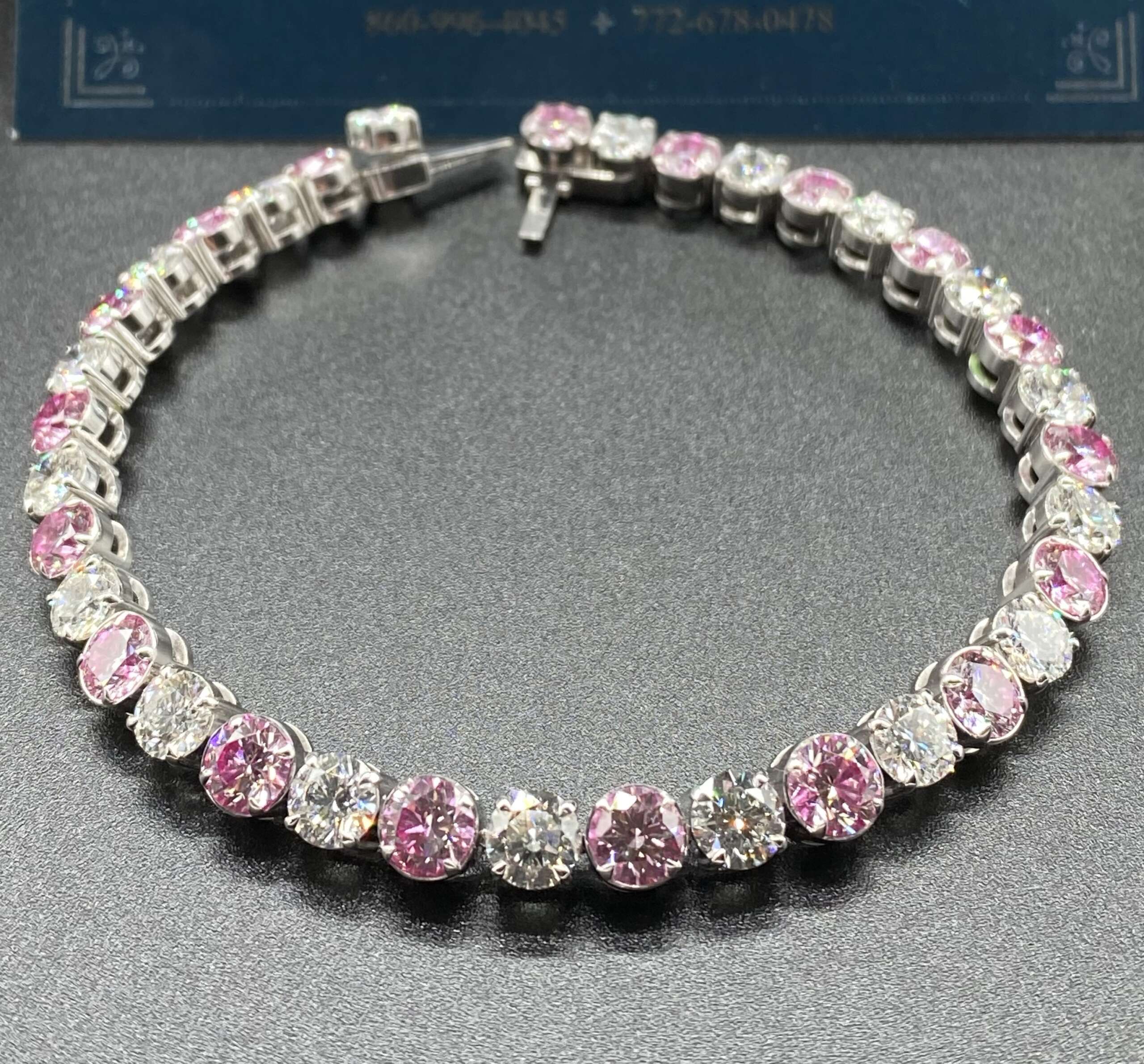 diamond fancy bracelet
