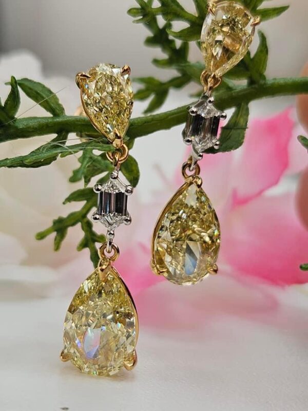 diamond earrings
