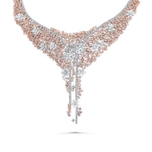 Pink Petunia Necklace