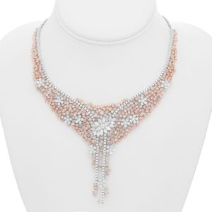 Pink Petunia Necklace