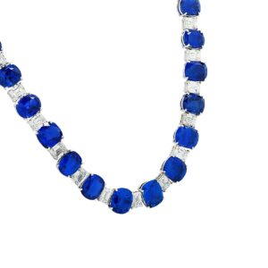 Sapphire necklace