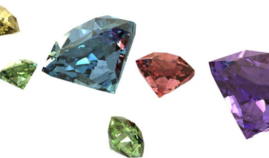 colored diamonds