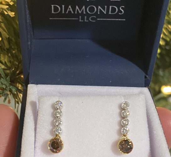 diamond earrings